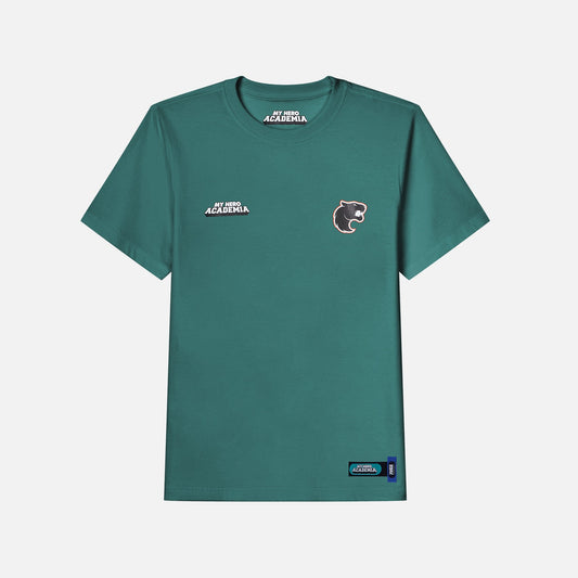 Camiseta My Hero Academia x Furia Bakugu Verde Militar