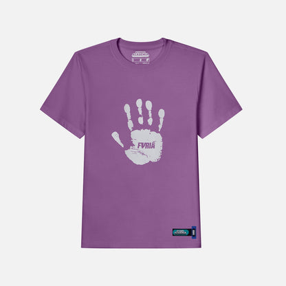 Camiseta Oversized My Hero Academia x Furia Tomura Roxa